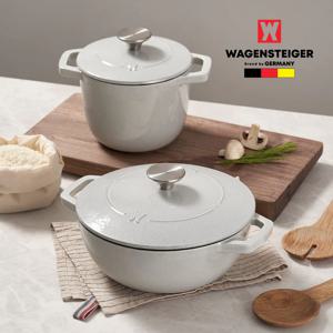 인덕션 무쇠 통주물 냄비 15 21cm 세트