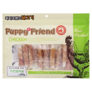 대용량강아지간식 대포장 300g 치킨연어포