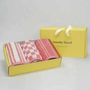 호텔 수건 200g 40수 3장 피치 신혼부부 답례품