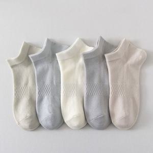 대나무 여름 통풍 시원한 단목 무지 발목 면 쿨 양말 5종 땀흡수 데일리 뱀부 삭스