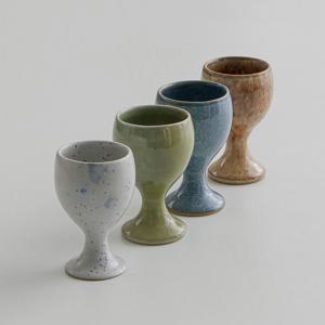 여주 수작 손잡이 소주잔 50ml 4color 미니 고블렛잔 국산 컵