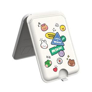 뉴니스 라인프렌즈 미니니 맥세이프 카드 지갑 스탠드