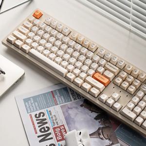 K10 PRO SE2 ZMK 레트로 파스텔 유무선 풀배열 사무실 기계식 키보드