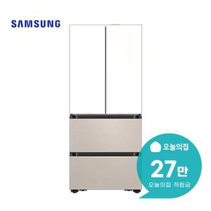 [렌탈] AI 김치플러스 4도어 키친핏 MAX 김치냉장고 418L RK80F42C2XJ