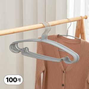 슬림형 논슬립 어깨뿔방지 옷걸이 100p 4colors