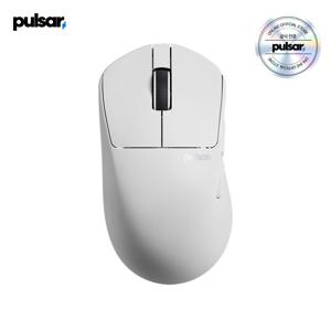 pulsar X3 LHD CrazyLight 무선 게이밍 마우스 우유니화이트