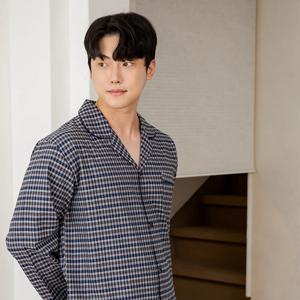 MM1883 남자 한국산 순면 기모 잠옷 파자마 세트