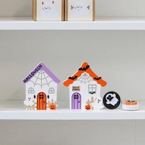 할로윈 하우스 DIY 키트 직접 꾸미는 감성 석고 방향제 만들기 세트