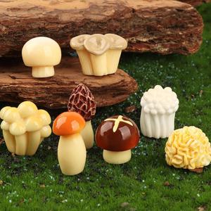 테라리움 버섯모양 화분장식 피규어 8종세트