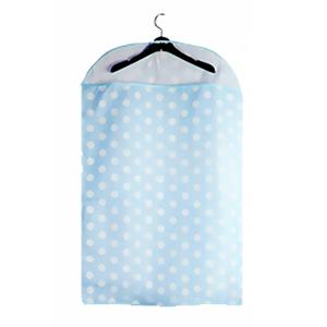 파스텔 도트 옷커버 양복 의류 커버 투명창 부직포 옷커버 먼지차단 옷보관 옷덮개