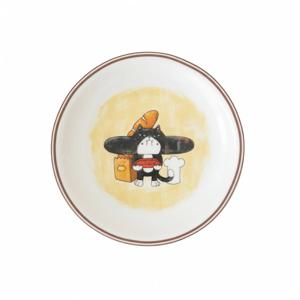 모리네코 귀여운 고양이 팝아트 6인치 15cm 디저트 카페 접시 플레이트 1p 2종 택1