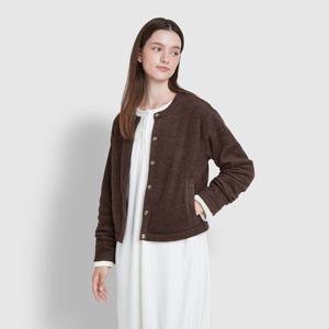 여 코지 플리스 라운지 가디건 (3 sizes)(3 colors)