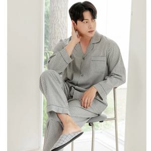 MM1929 남자 한국산 순면 잠옷 파자마 세트