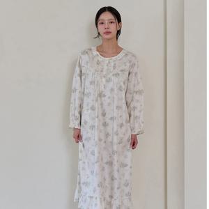 MD5413 여자 한국산 순면 잠옷 파자마 원피스
