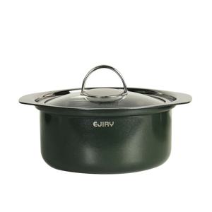 스텐큐브G 아시아팟 인덕션 통3중 스텐 냄비 20cm High 2.7L