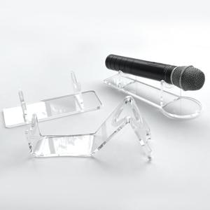 아크릴 투명 마이크 거치대 받침대