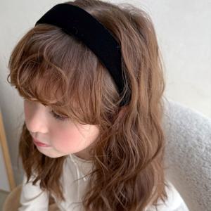 여아 메일리 청키 벨벳 유아헤어밴드 1P