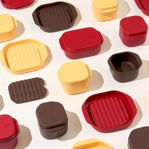 요리가 쉬워지는 마법! 이지웨이 실리콘 찜기 3종 세트 (4color)