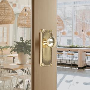 황동 신주 라브니아 골드유광 슬라이딩도어 푸시풀 빈티지 레트로 주물 판 손잡이