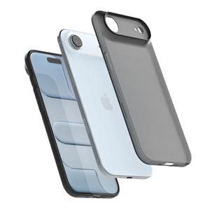 고스트핏 0.6mm 초슬림 풀커버 변색없는 생폰느낌 핸드폰 케이스 아이폰17 에어 그레이