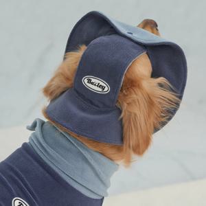강아지썬캡 애견 가을 겨울 후리스 버킷햇 네이비 (B025-1_NA)