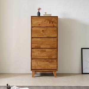 리치 원목 5단 서랍장 600 수납장 드레스룸 옷수납 원목서랍장