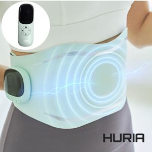 휴리아 나우핏 EMS 슬림 벨트 저주파 마사지기 복부 뱃살 옆구리 운동 온열 찜질 마사지
