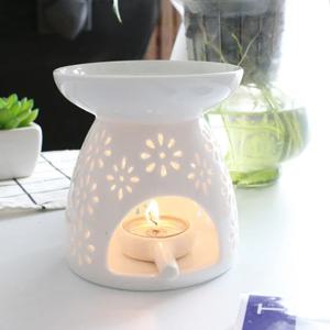 아로마 오일 버너+티라이트 캔들 홀더 세트