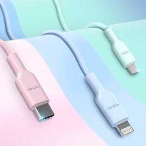 1+1+1 트리플 USB 5핀 8핀 C타입 고속 충전 케이블 3개입