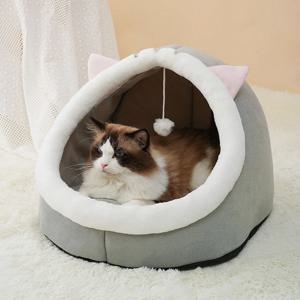 고양이 숨숨집 강아지 하우스 쿠션 텐트 애견 침대 이불 집 쿠션