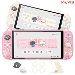 닌텐도 스위치2 케이스 블라썸캣 풀커버 그립케이스 PlayVital