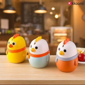 꼬꼬댁 원터치 이쑤시개통 자동 이쑤시개 디스펜서 케이스