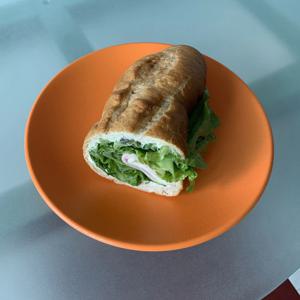 color plate(orange)_파스타접시 메인접시 플레이팅접시 원형접시 브런치접시