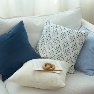 NEW신상품! 스노우 부클 쿠션커버 3colors
