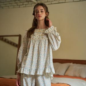 레니아 긴팔 투피스 크림 (21수)