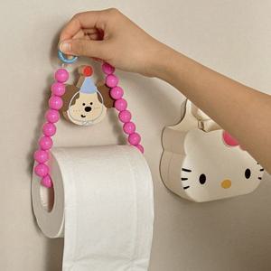 비즈 구슬 두루마리 휴지 걸이 티슈 홀더 케이스 집들이 선물