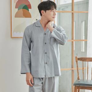 MM1775 남자 한국산 순면 잠옷 파자마 세트