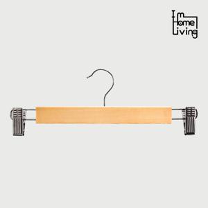 지니 리얼우드 바지걸이 10P