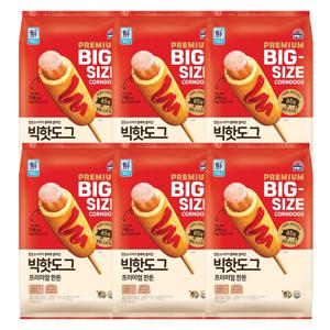 대림선 빅핫도그 520g(130g*4)*6개