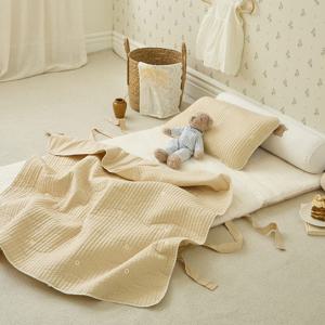 쁘띠슈 자수 오가닉 순면 낮잠이불