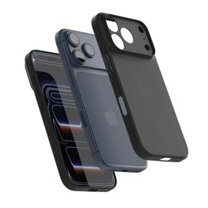 고스트핏 0.6mm 초슬림 풀커버 핸드폰 케이스 아이폰17 프로맥스 블랙