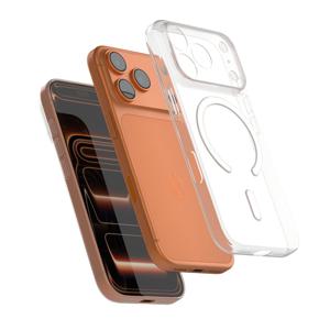 고스트핏 0.6mm 초슬림 풀커버 핸드폰 맥세이프 케이스 아이폰17 프로 화이트