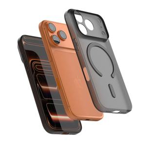 고스트핏 0.6mm 초슬림 풀커버 핸드폰 맥세이프 케이스 아이폰17 프로 그레이