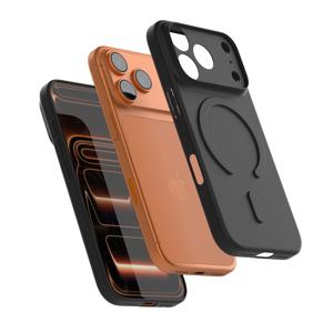 고스트핏 0.6mm 초슬림 풀커버 핸드폰 맥세이프 케이스 아이폰17 프로 블랙