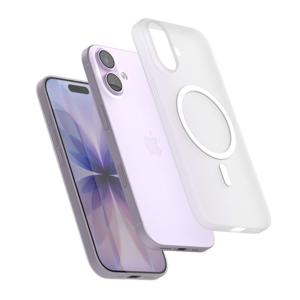 고스트핏 0.6mm 초슬림 풀커버 핸드폰 맥세이프 케이스 아이폰17 반투명 화이트