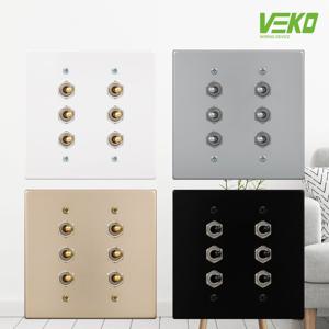 베코 빈티지 토글 스위치 6구