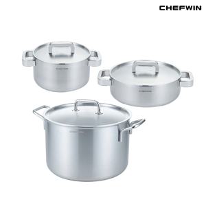 316STS 프리미엄 통5중 20양수+24전골+12리터대형곰솥