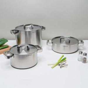 316STS 프리미엄 냄비 3종세트(20양수+24전골+24곰솥)