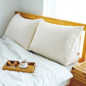 [리퍼] 캔버스 삼각 등받이 쿠션 (8colors) 솜포함