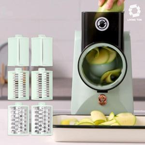 [리퍼] 돌돌이 전동채칼 회전 채칼 오토슬라이서 HS-1002